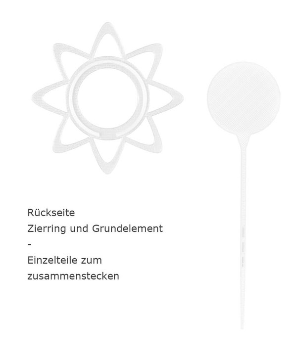 Blumenstecker-Blume 1-1-transluzent