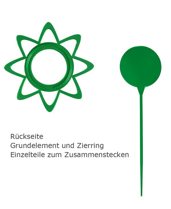 Blumenstecker-Blume 1-1-dunkelgrün