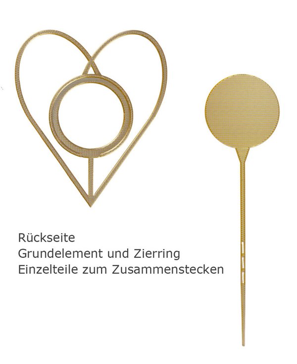 Blumenstecker-Herz-silber-goldfarben